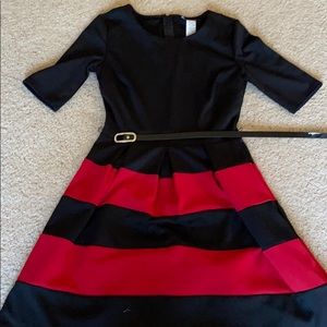 Stretchy striped dress